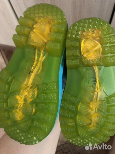 Детские резиновые сапоги