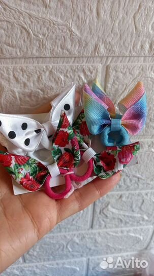 Бантик Солоха, для малышей, на первые хвостики