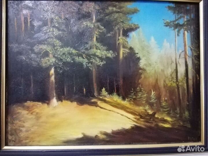 Картины холст, масло времен СССР