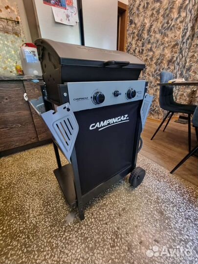 Газовый гриль барбекю + газовый балон