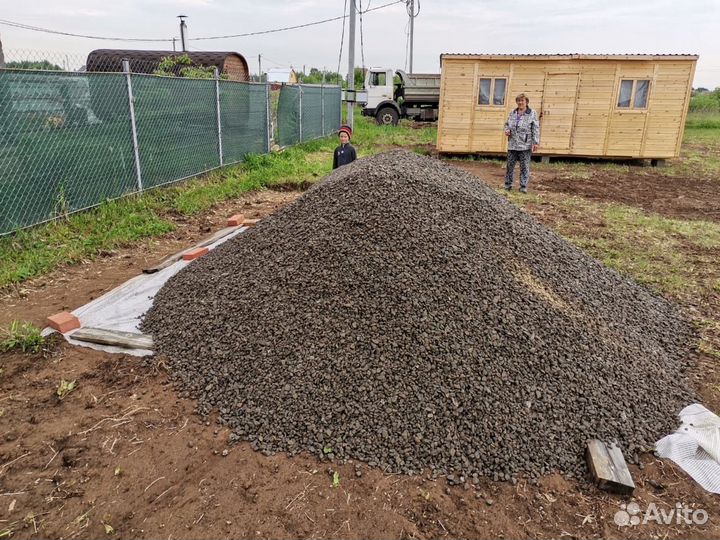 Песок щебень доставка