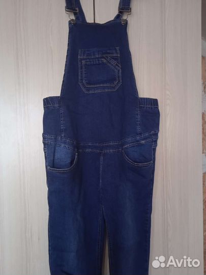 Джинсовые комбинезоны для беременных