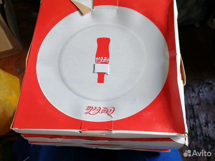 Тарелки coca cola
