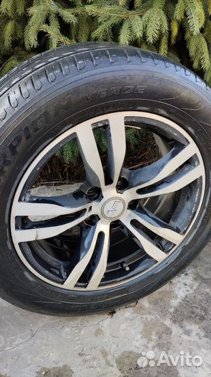 Литые диски r17 Lege Artis 5 120 с резиной Pirelli