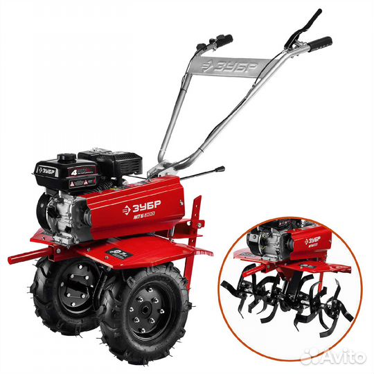 Мотоблок бензиновый зубр, 7 л.с. мтб-300