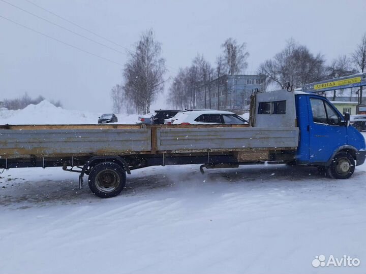 Грузоперевозки 6 метровой открытой газелью (Газель