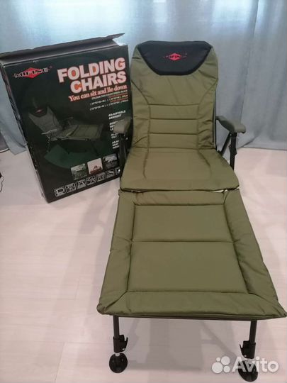 Карповое кресло-шезлонг New MF 2023