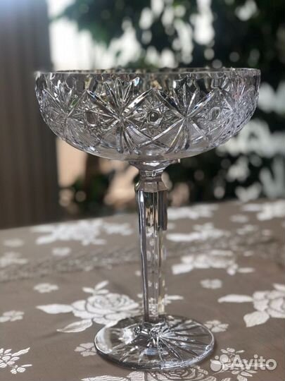 Хрусталь/СССР/ Вазы/винтаж