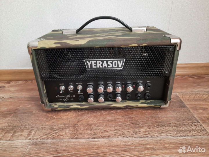 Гитарный ламповый усилитель yerasov gavrosh10h