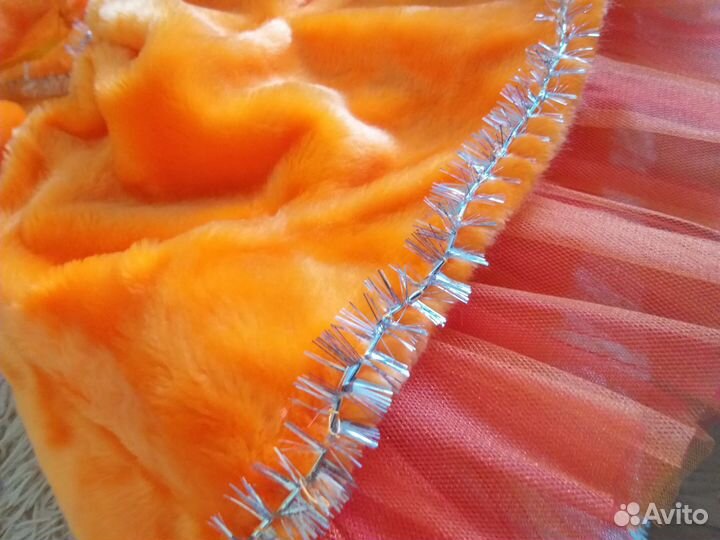 Костюм новогодний рыжий