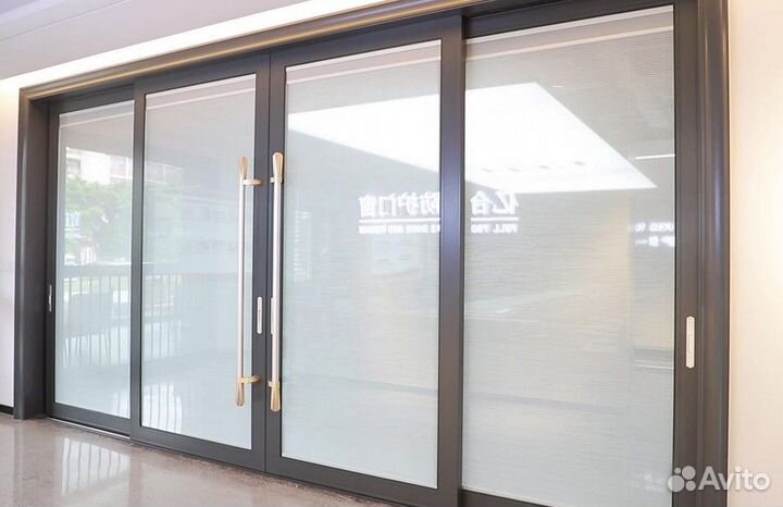 Алюминиевые двери