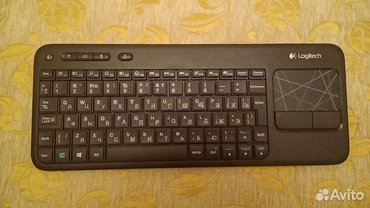 Беспроводная мультимедиа клавиатура Logitech K400r