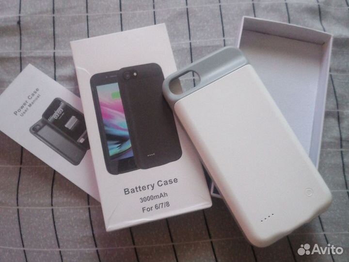 Чехол аккумулятор для iPhone 6 6S 7 8 SE 2020