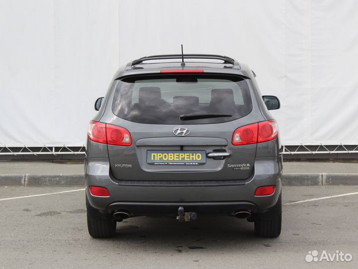 Hyundai Santa Fe 2.2 AT, 2008, 194 909 км