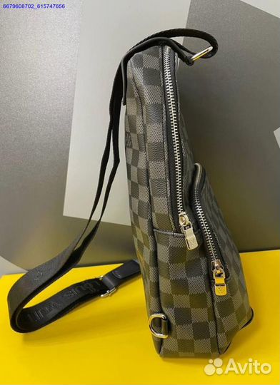 Мужская нагрудная сумка Louis Vuitton шахмат