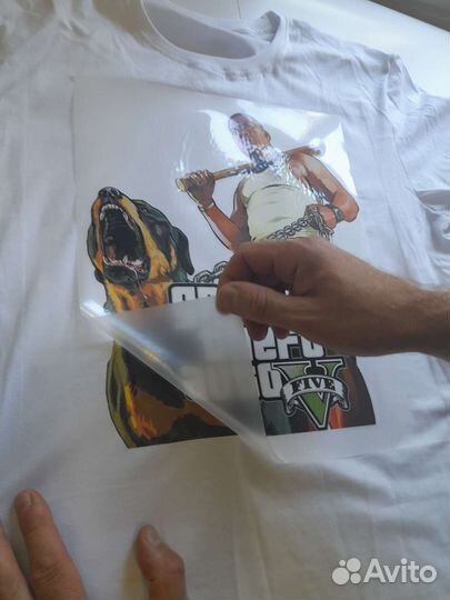 Принты на футболке под заказ
