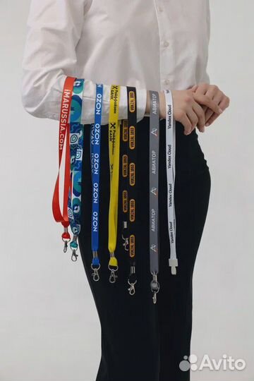 Ленты для бейджей в наличии