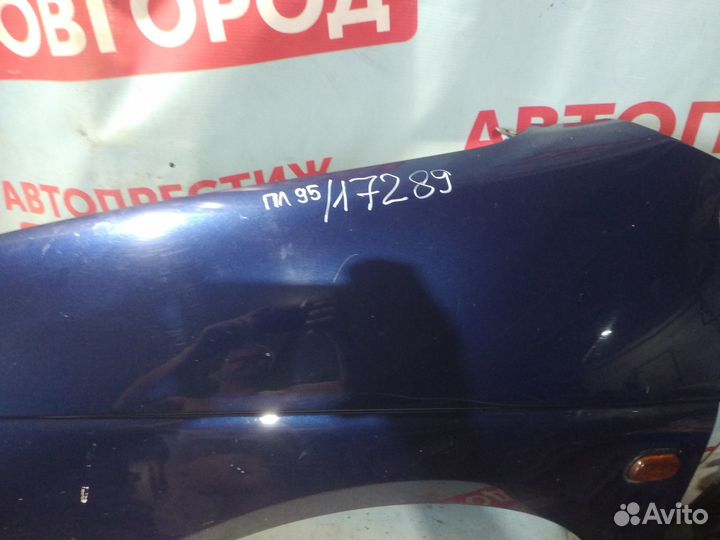 Крыло переднее левое Рено Сценик 1 дорест