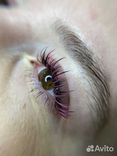 Наращивание ресниц, архитектура бровей