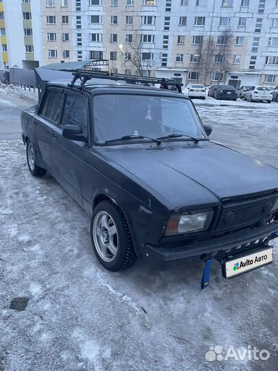 ВАЗ 2107 1.6 МТ, 2010, битый, 1 000 000 км