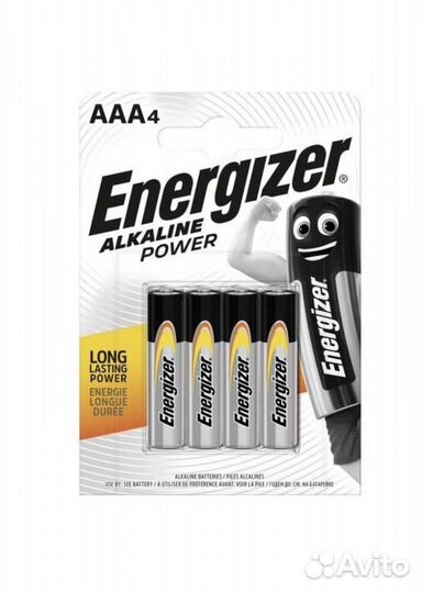 Батарейки Energizer AA, AAA