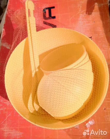 Набор посуды для пикника (новый)