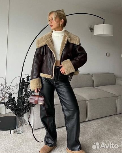 Дубленка женская