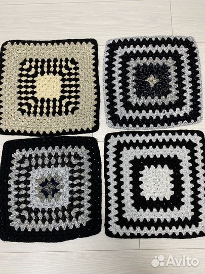 Вязанные коврики