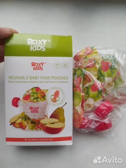 Многоразовые пауч-пакеты для детского питания