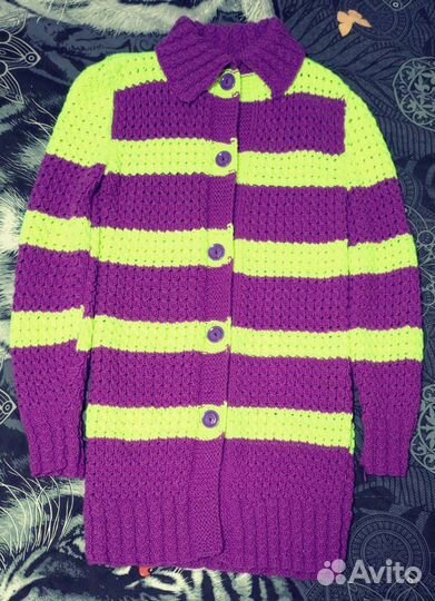 Кофта длинная женская