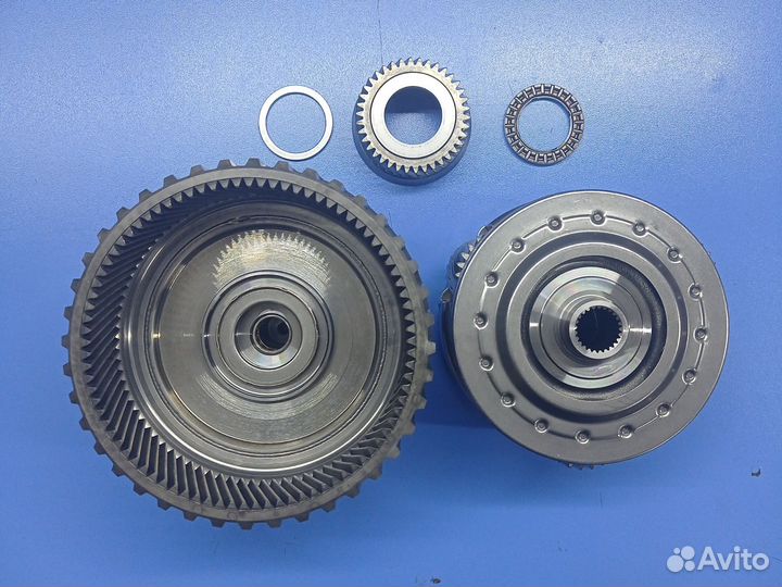 Планетарный ряд в сборе с выходным валом 6HP-19