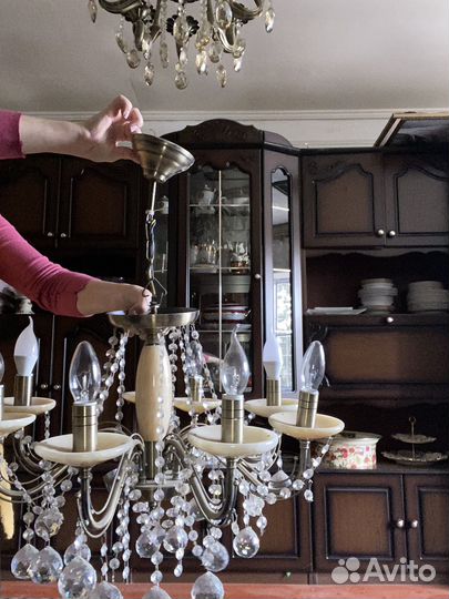 Горка, люстры