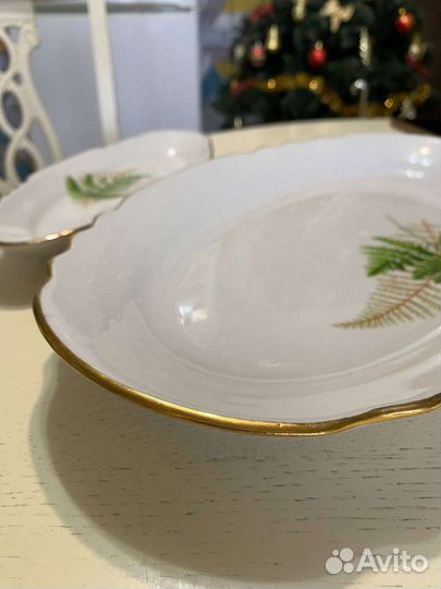 Блюдо большое овальное набор