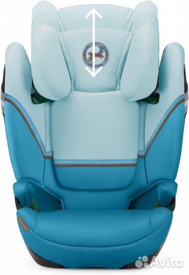 Автокресло Cybex Solution S2 i-Fix Beach Blue