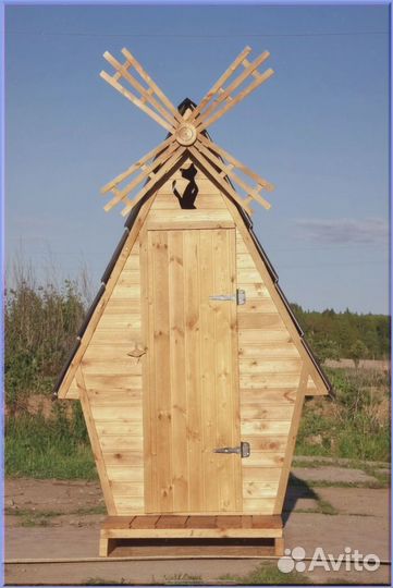 Дачный туалет домик хшо 040