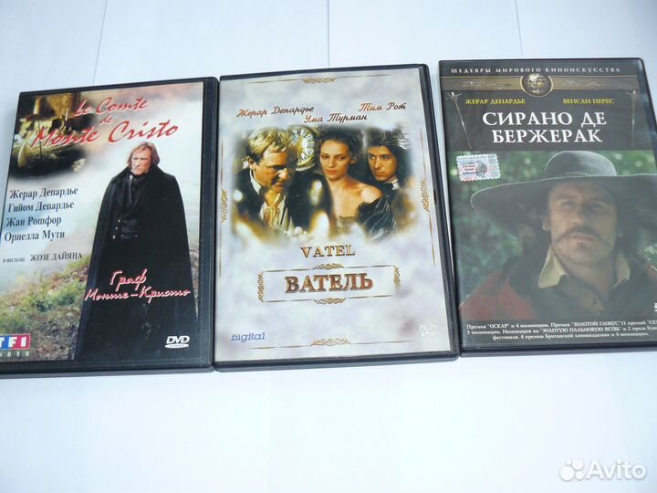 Фильмы, сериалы, мультфильмы, передачи на DVD