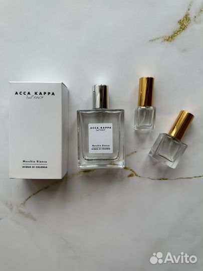 Acca kappa muschio bianco acqua DI colonia распив