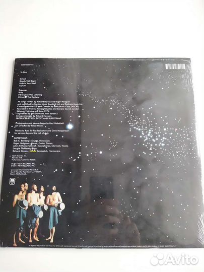 Supertramp LP 2 альбома. Виниловые пластинки