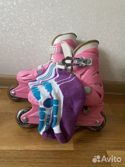 Ролики для девочек 3-6 лет