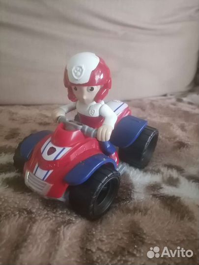 Райдер на квадроцикле