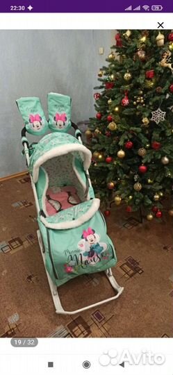 Коляска-санки