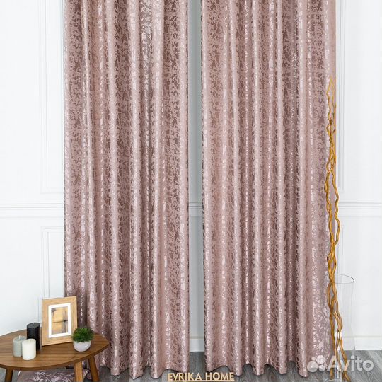 Шторы Версаль Розовый шторы занавески