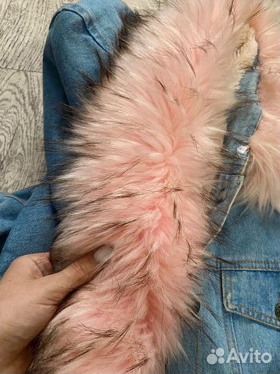 Джинсовая куртка утепленная