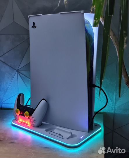 Док станция PS5 / Зарядка / Охлаждение