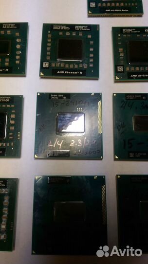 Ноутбучные CPU Intel & AMD (обновляемо) upd. 10.08