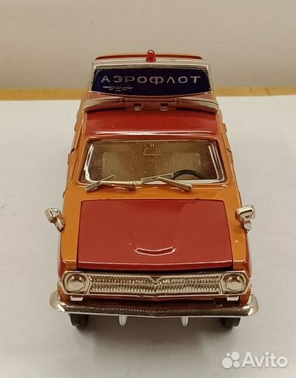Модель автомобиля Волга газ 24-02 Аэрофлот Эскорт