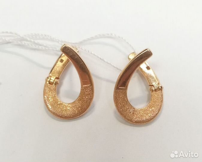 Золотые серьги
