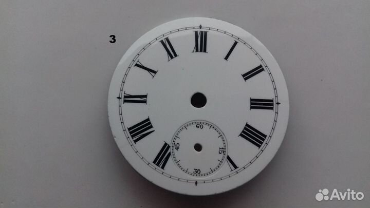 Циферблаты эмалевые старинные Новые NOS