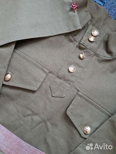 Детский военный костюм 110-128