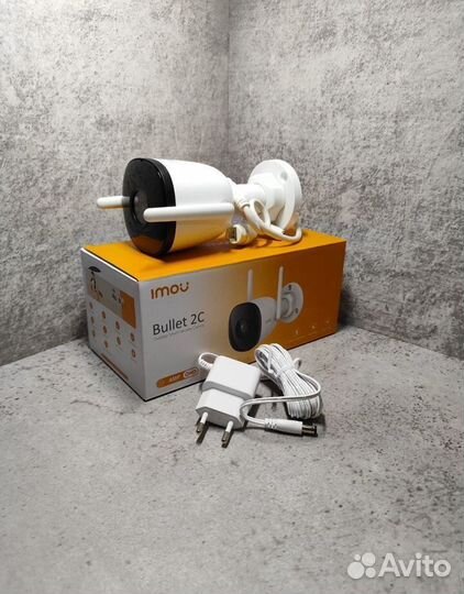 Wifi камера видеонаблюдения imou bullet 2c 4mp